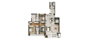 BLANC - Apartamento Final Tipo 01