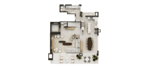 BLANC - Garden Suspenso Duplex 1802 - Superior