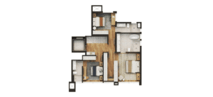 BLANC - Garden Suspenso Duplex 1802 - Superior