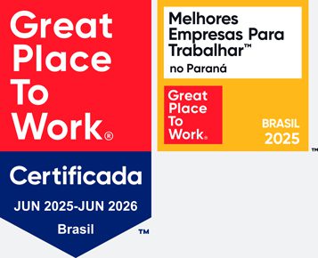 Somos GPTW pelo terceiro ano consecutivo e agora estamos entre as melhores empresas para se trabalhar no Paraná