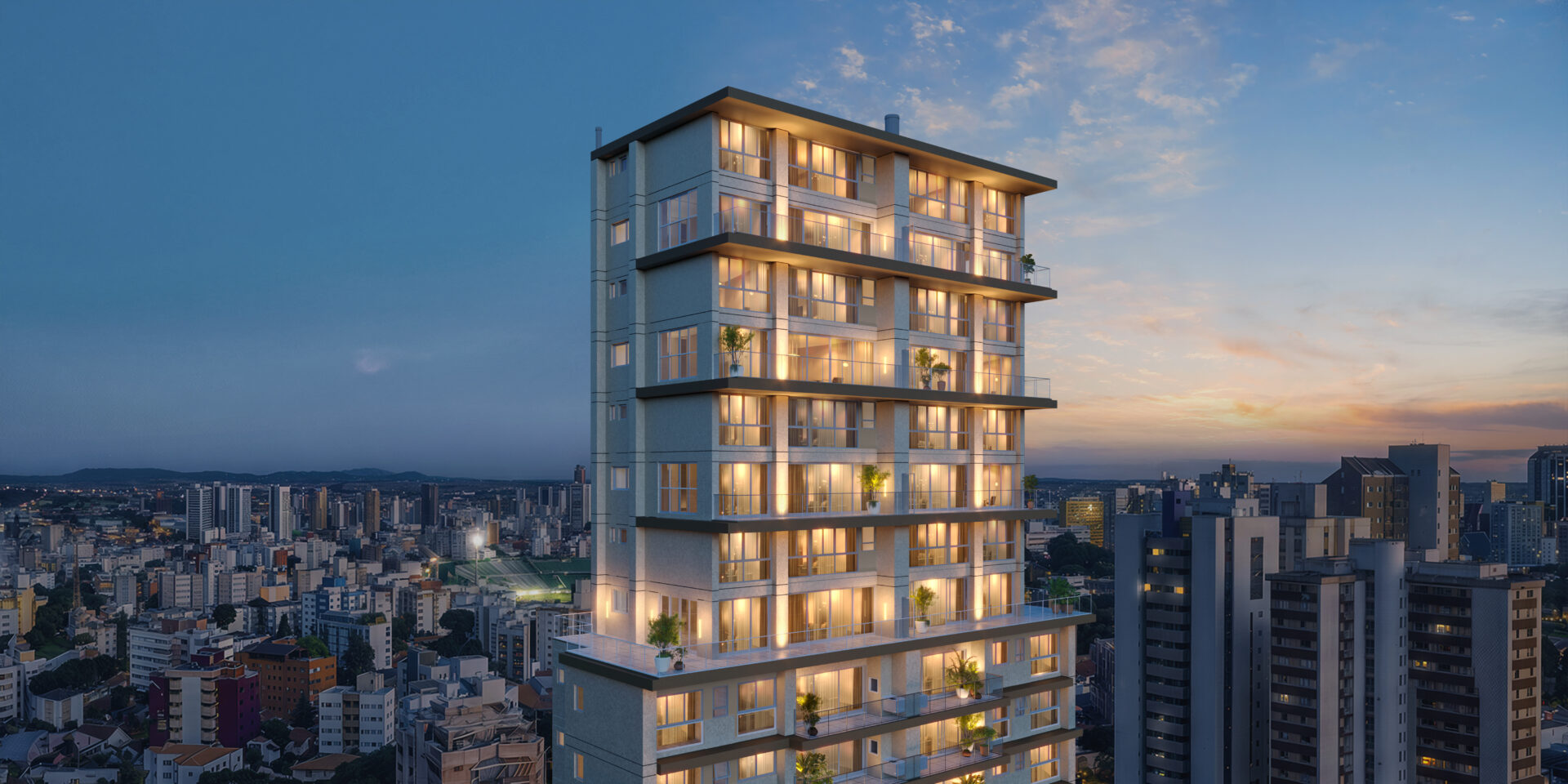 Apartamento no Juvevê: por que escolher o Blanc de Rouge para morar?